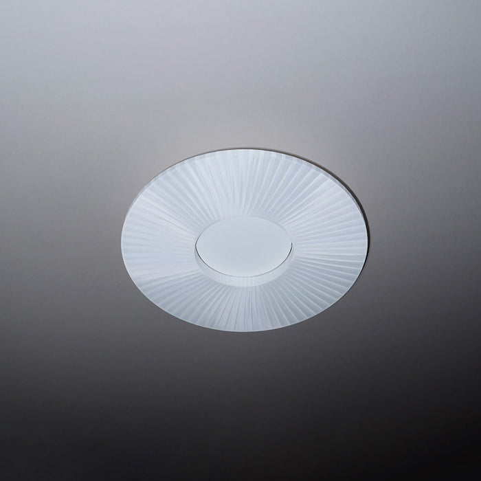 Iris LED Flush Mount Ceiling Light in Detail.