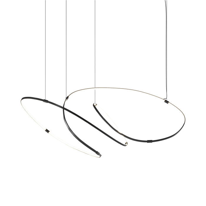 Zigouzi LED Pendant Light in Black (Small).