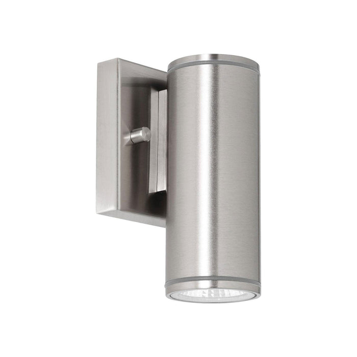 Beverly Outdoor LED Wall Light in Satin Nickel (Small)