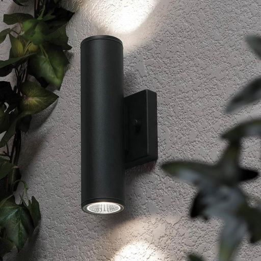 Beverly Outdoor LED Wall Light in Outside Area.