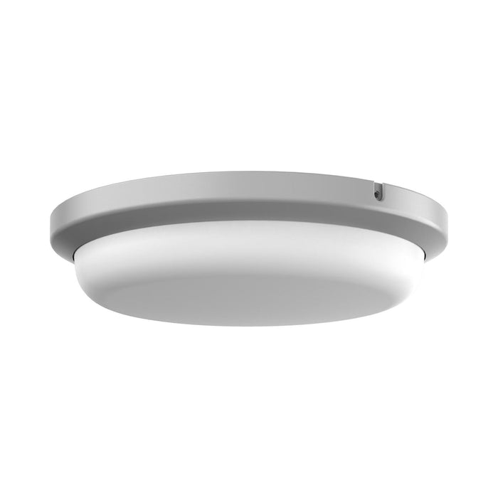 Dean Outdoor LED Flush Mount Ceiling Light in Textured Grey (11-Inch).
