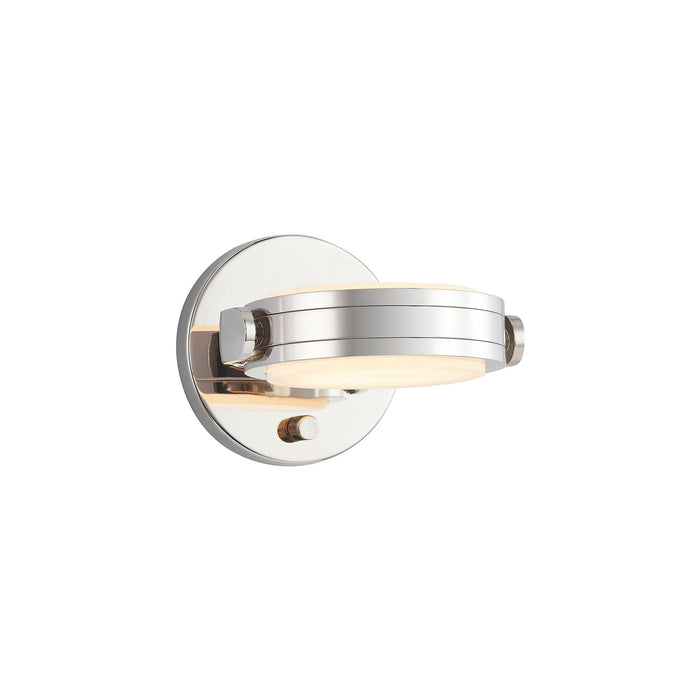 Blanco LED Wall Light in Polished Nickel (1-Light).