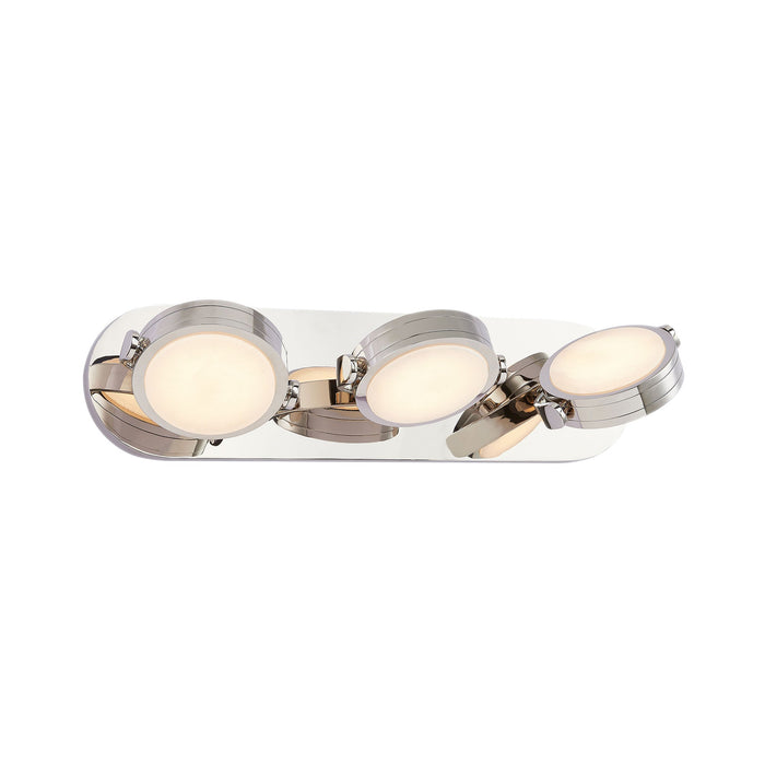 Blanco LED Wall Light in Polished Nickel (3-Light).