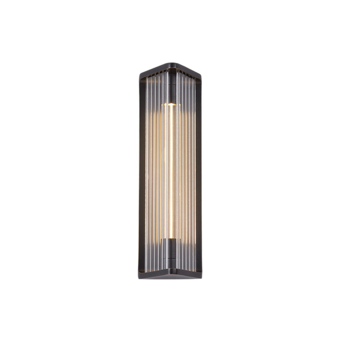 Sabre LED Vanity Wall Light in Urban Bronze (Small).