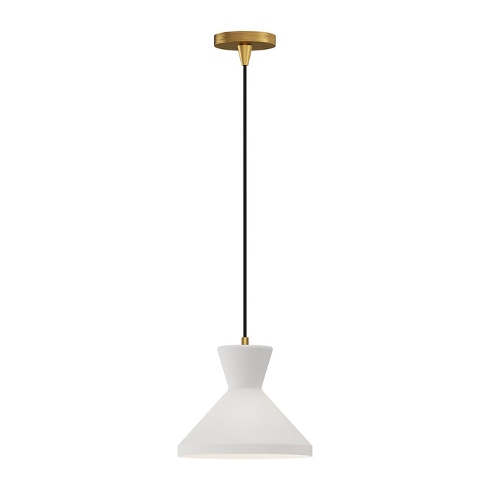 Betty Pendant Light in Aged Gold (10.25-Inch).