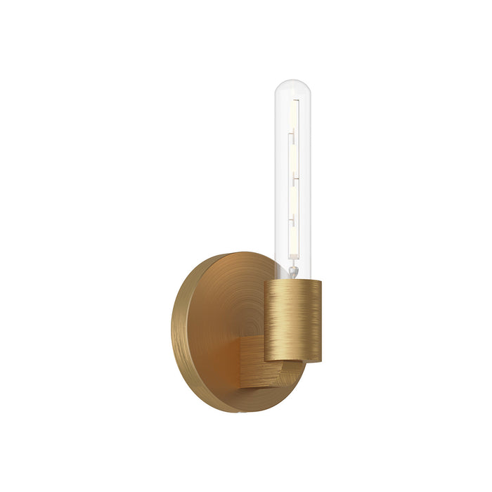 Claire Vanity Wall Light in Aged Gold (1-Light).