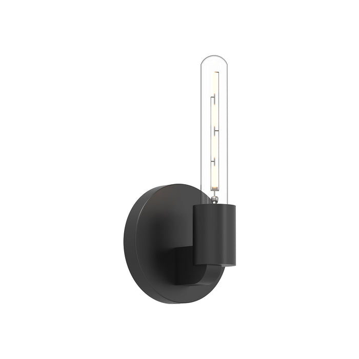 Claire Vanity Wall Light in Matte Black (1-Light).