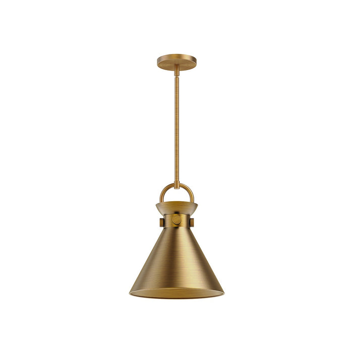 Emerson Pendant Light in Aged Gold (Small).