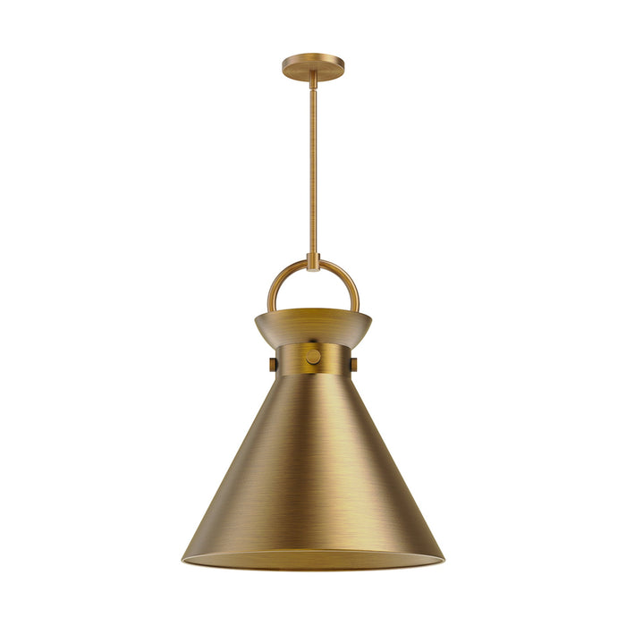Emerson Pendant Light in Aged Gold (Large).