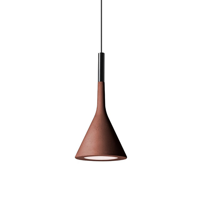 Aplomb Pendant Light in Red (Small).