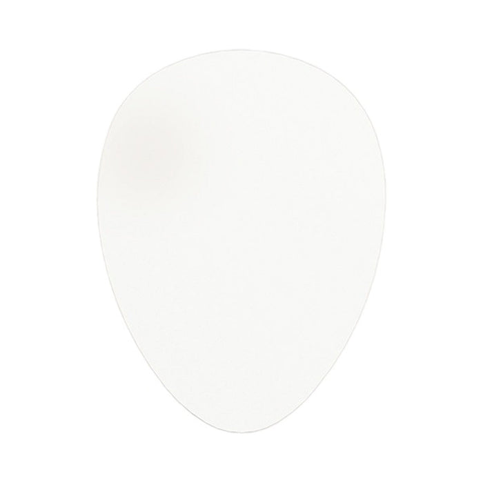Facce Tetro Shallow LED Ceiling / Wall Light in White.
