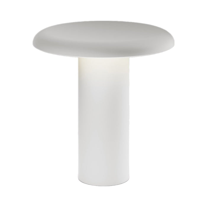 Takku LED Table Lamp in White.