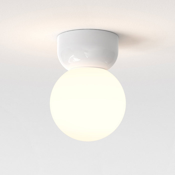 Lyra Flush Mount Ceiling Light in Detail.