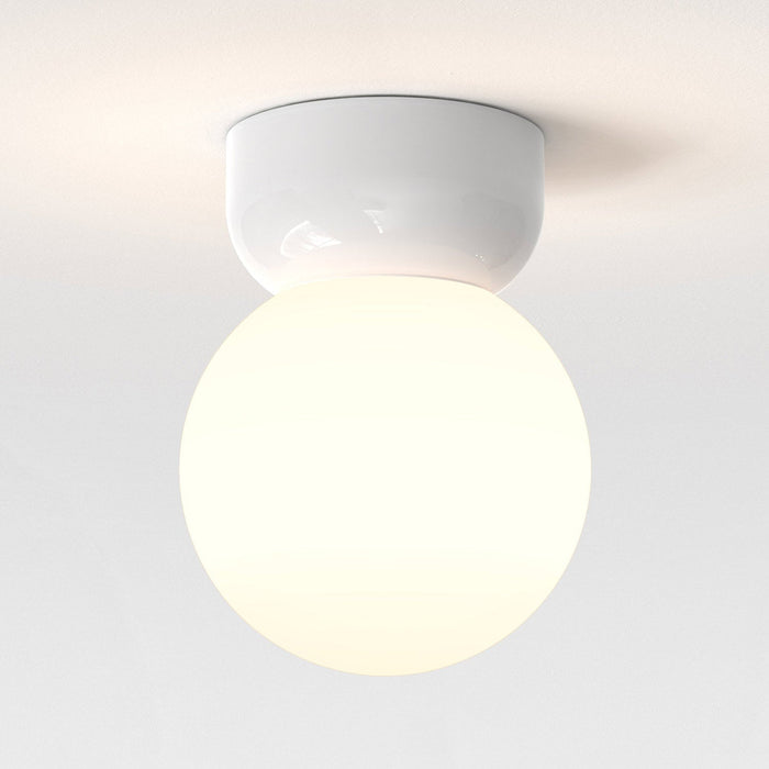 Lyra Flush Mount Ceiling Light in Detail.