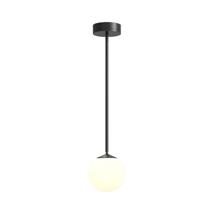 Nara LED Pendant Light in Matt Black.