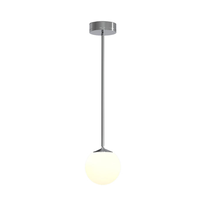 Nara LED Pendant Light in Polished Chrome.