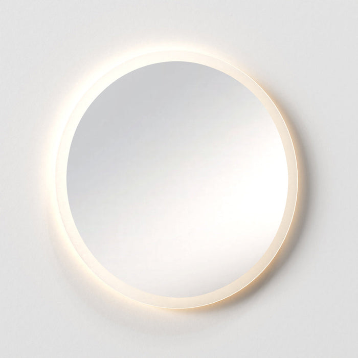 Varenna Round LED Illuminated Mirror in Detail.