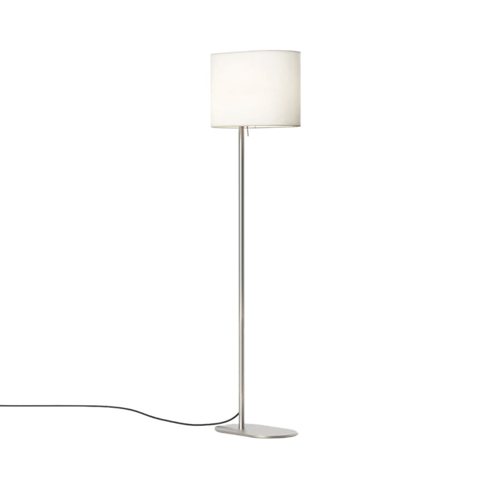 Venn Floor Lamp in Matt Nickel.