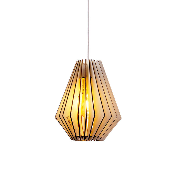 Ambre Pendant Light in White.