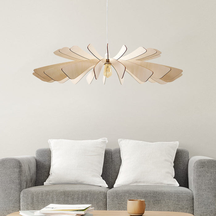 Aurora Pendant Light in living room.