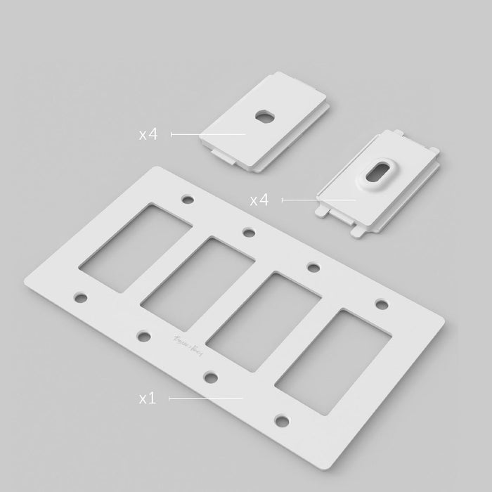 Polycarbonate Wall Plate in Detail.