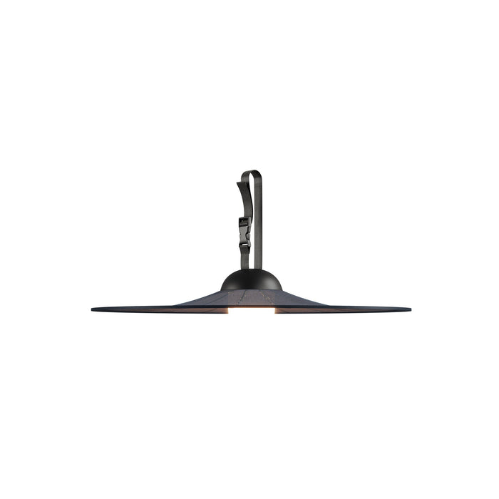 Bloom Outdoor LED Pendant Light in Anthracite (Small).