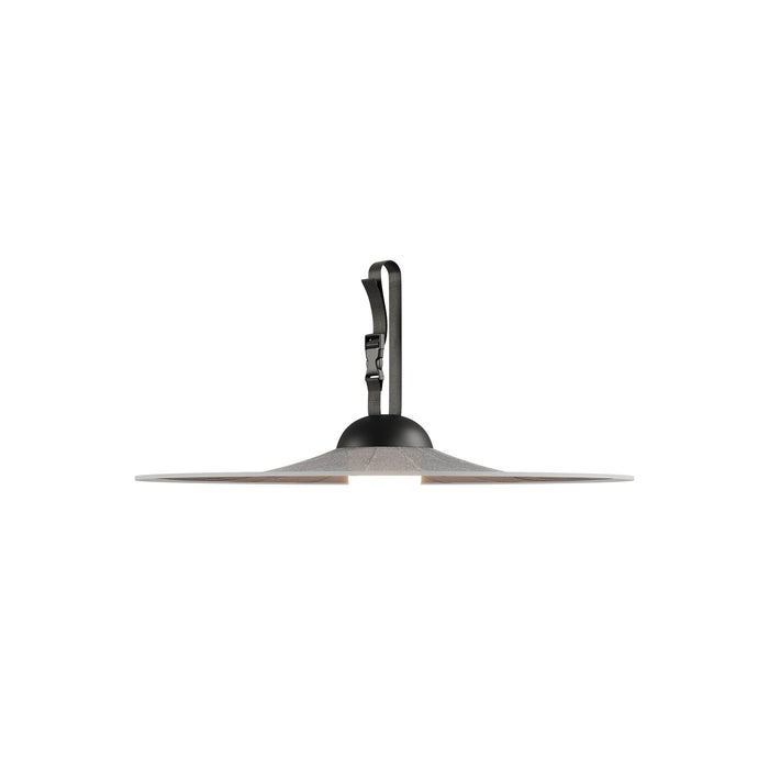 Bloom Outdoor LED Pendant Light in Pearl Grey (Small).