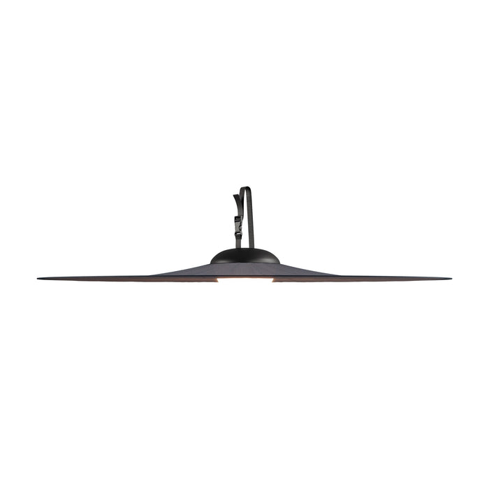 Bloom Outdoor LED Pendant Light in Anthracite (Large).