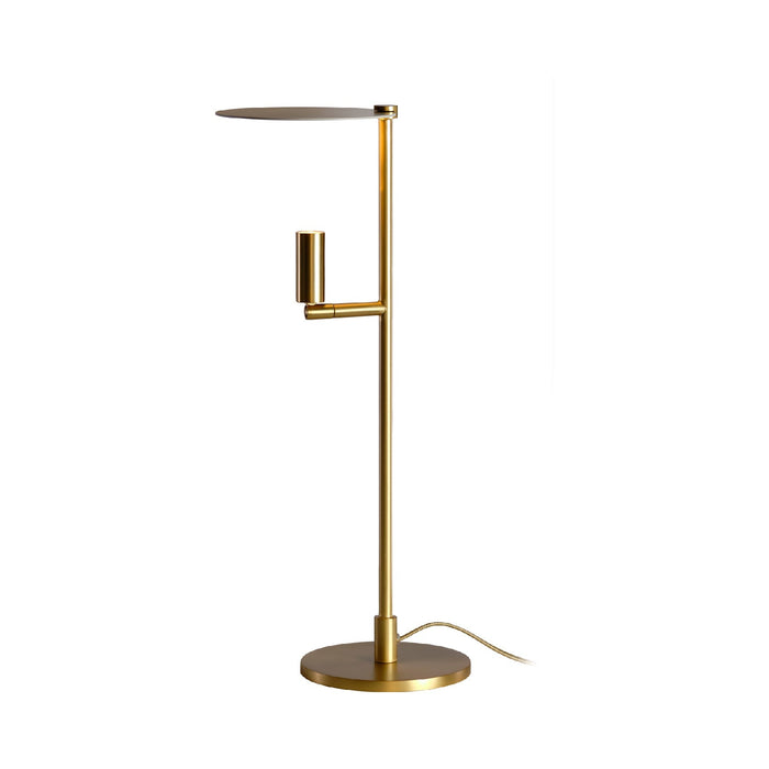 Kelly LED Table Lamp in Gold/Gold.