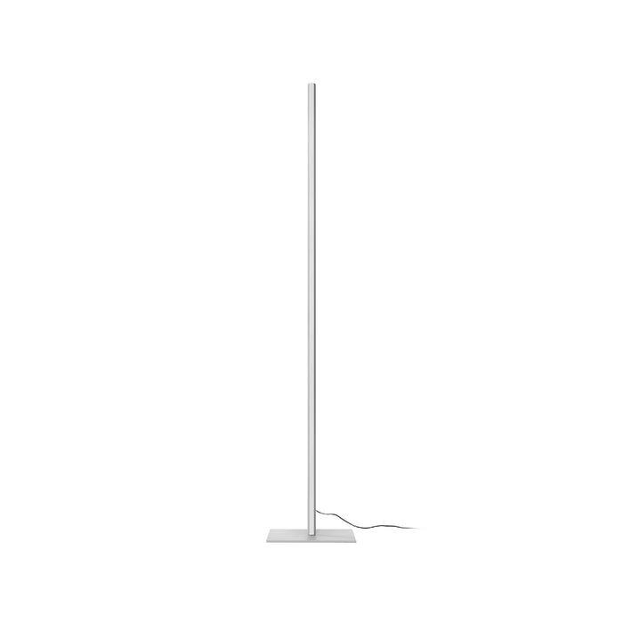 Lineal LED Floor Lamp in White.