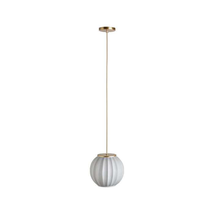 Mei Pendant Light in Gold (Type A) (With Canopy).