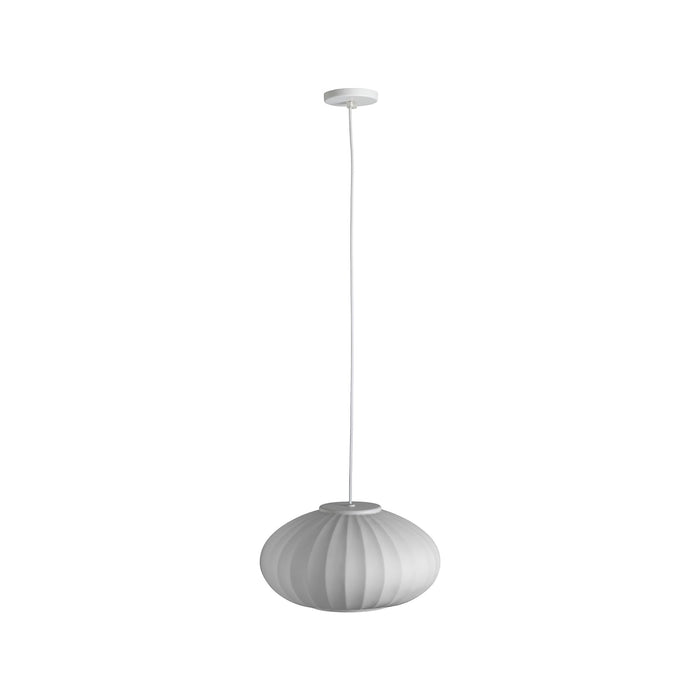 Mei Pendant Light in White (Type C) (With Canopy).