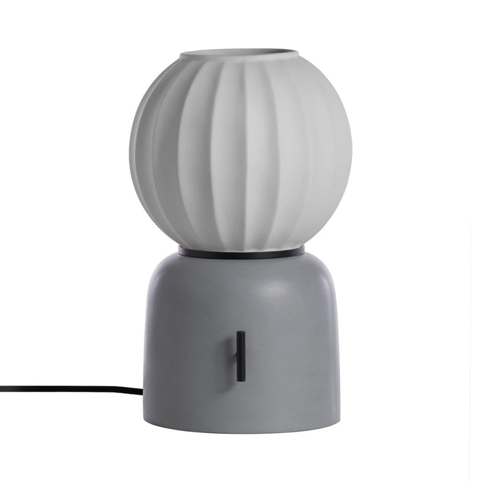 Mei Table Lamp in Grey/Black (Type A).
