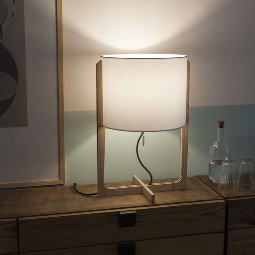 Melina Table Lamp in living room.