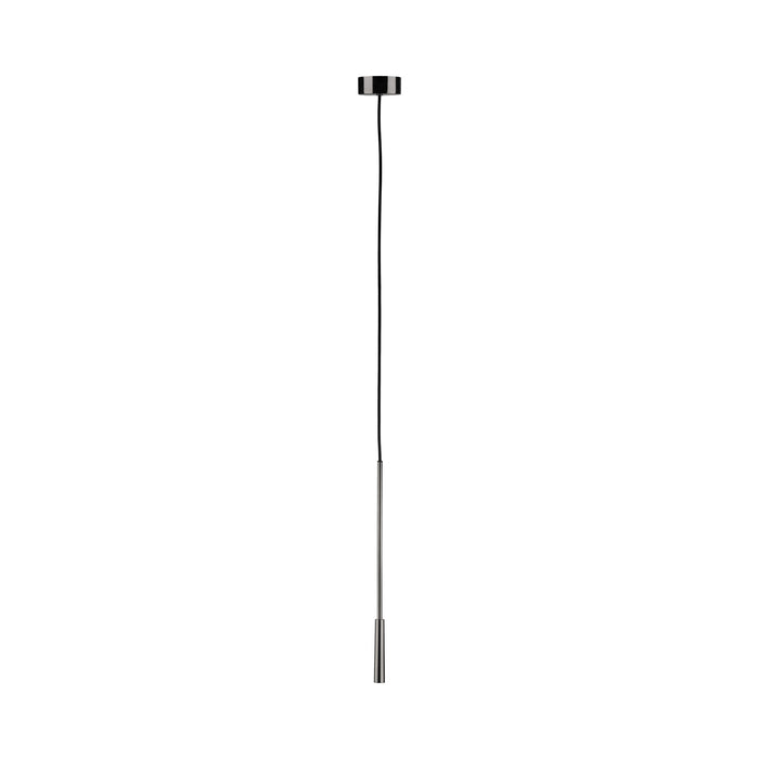 Pippet LED Pendant Light in Black Nickel (With Canopy).