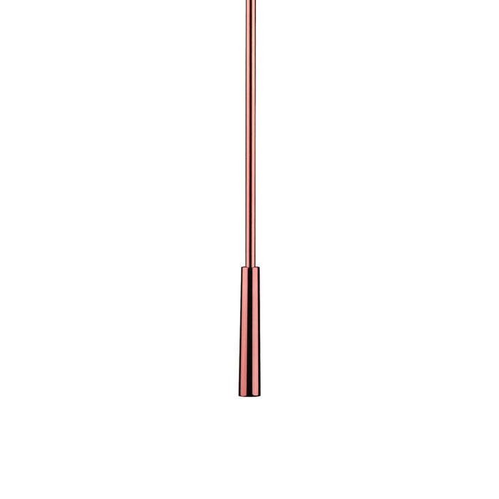 Pippet LED Pendant Light in Terracotta (Without Canopy).
