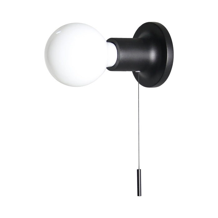 Punt Wall Light in Black (With Switch).