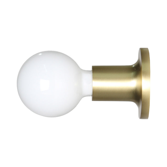 Punt Wall Light in Satin Gold (Without Switch).