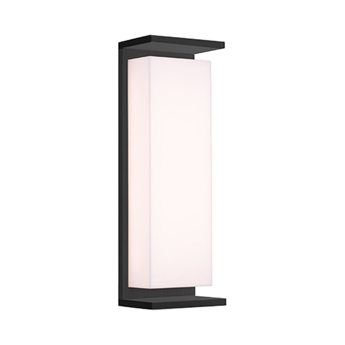 Ora LED Wall Light in Textured Black.