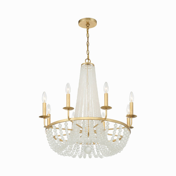 Bella Chandelier in Antique Gold.