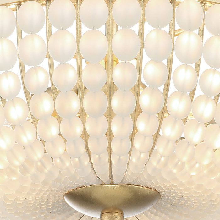 Bella Semi Flush Mount Ceiling Light in Detail.