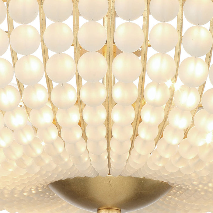 Bella Semi Flush Mount Ceiling Light in Detail.