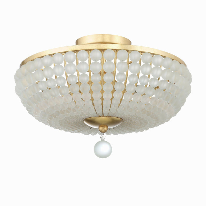 Bella Semi Flush Mount Ceiling Light in Detail.