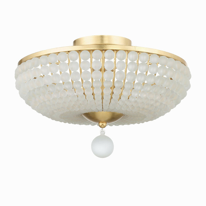 Bella Semi Flush Mount Ceiling Light in Detail.