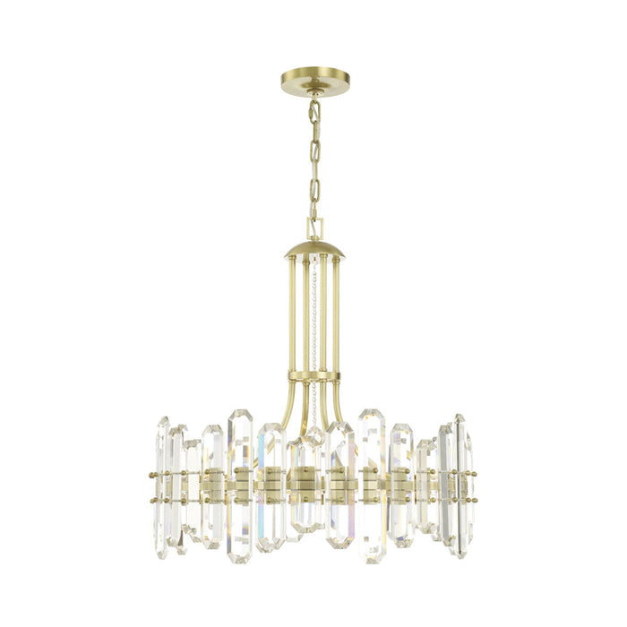 Bolton Chandelier in Aged Brass (8-Light).