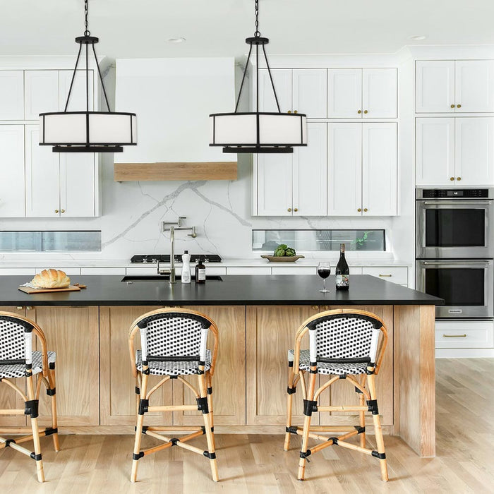 Bryant Chandelier in kitchen.