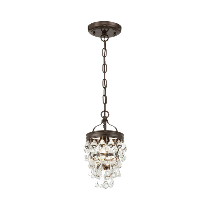 Calypso Mini Chandelier in Vibrant Bronze (1-Light).