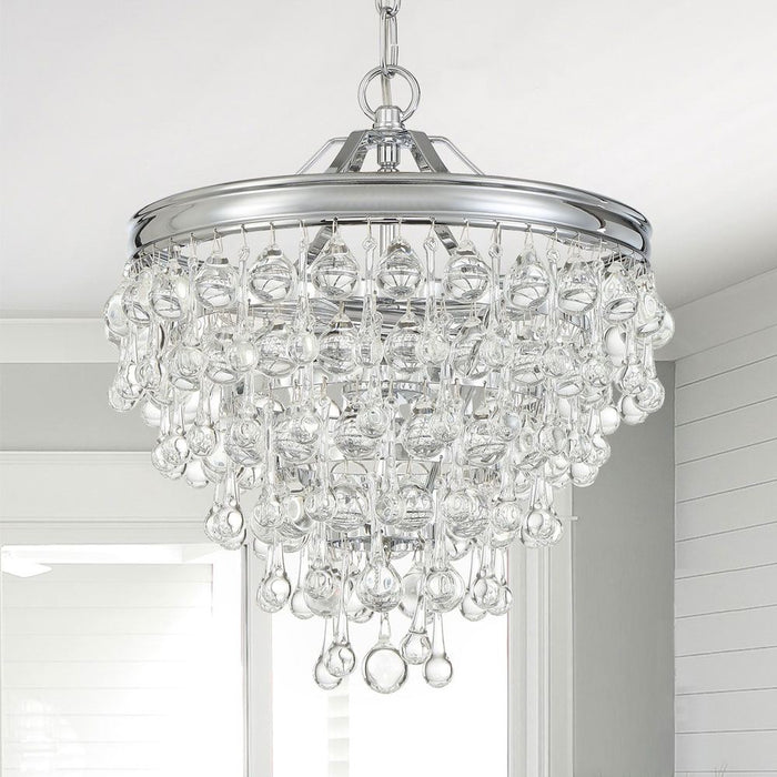 Calypso Mini Chandelier in Detail.