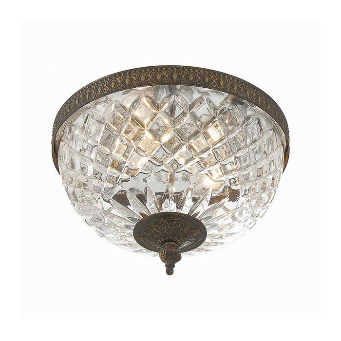 Crystal Flush Mount Ceiling Light.