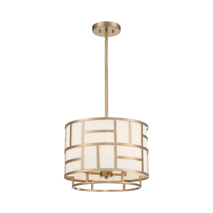 Danielson Chandelier in Vibrant Gold (4-Light).